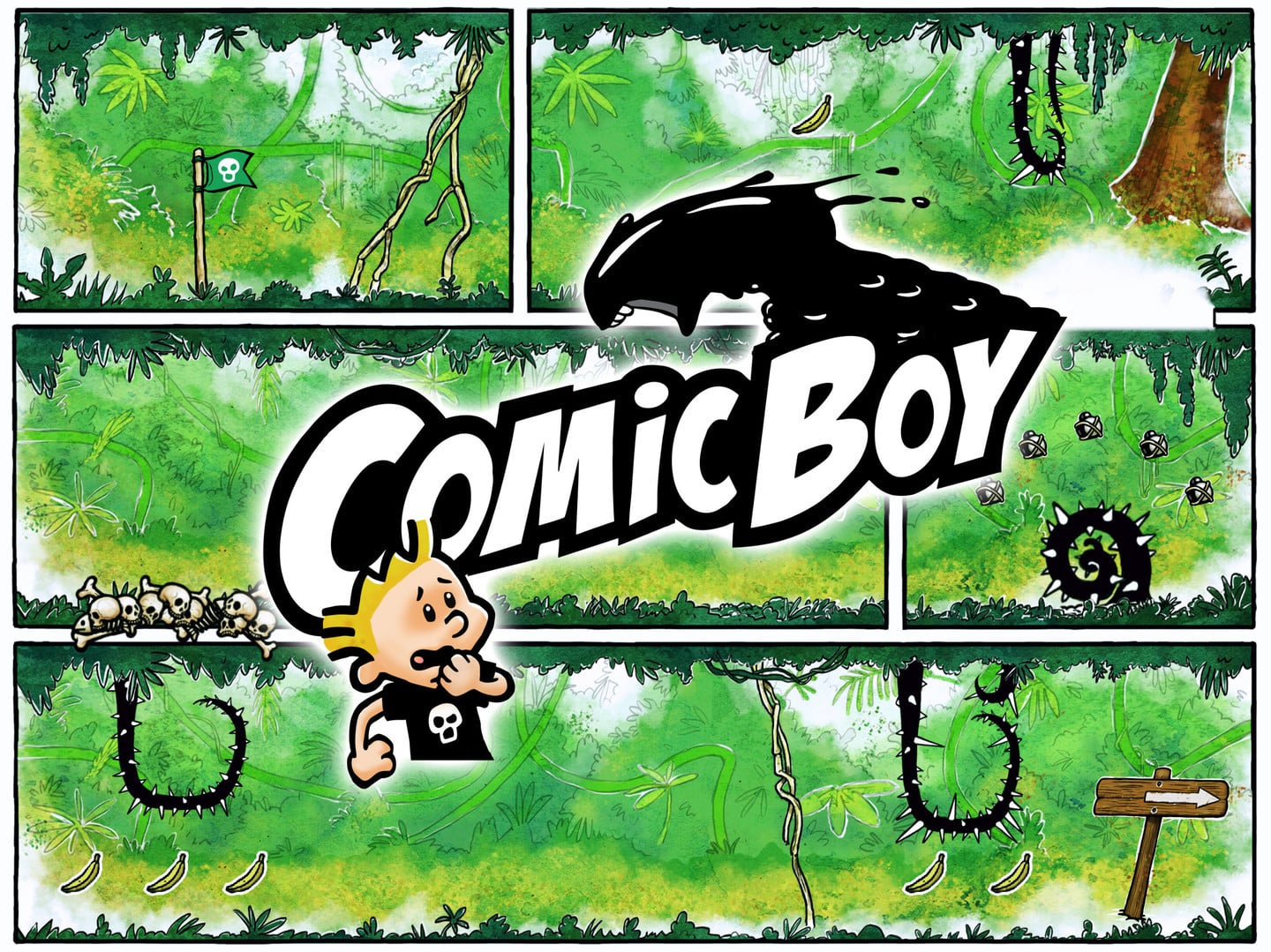 Try to Escape a Colorful World in the New Platformer Comic Boy