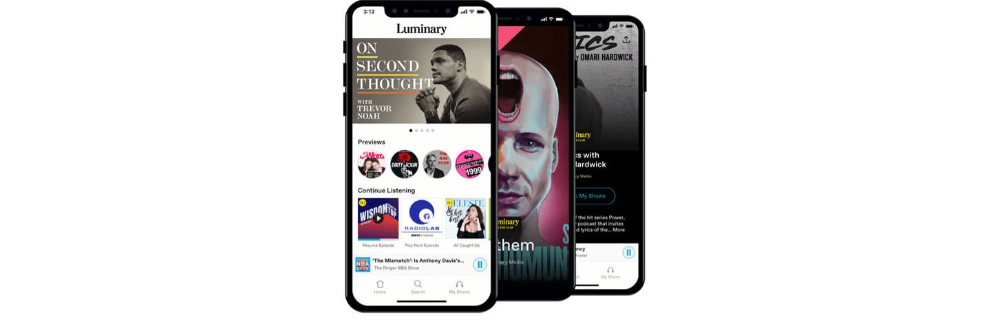 Luminary is a New Premium Podcast App Focusing on Exclusive Content