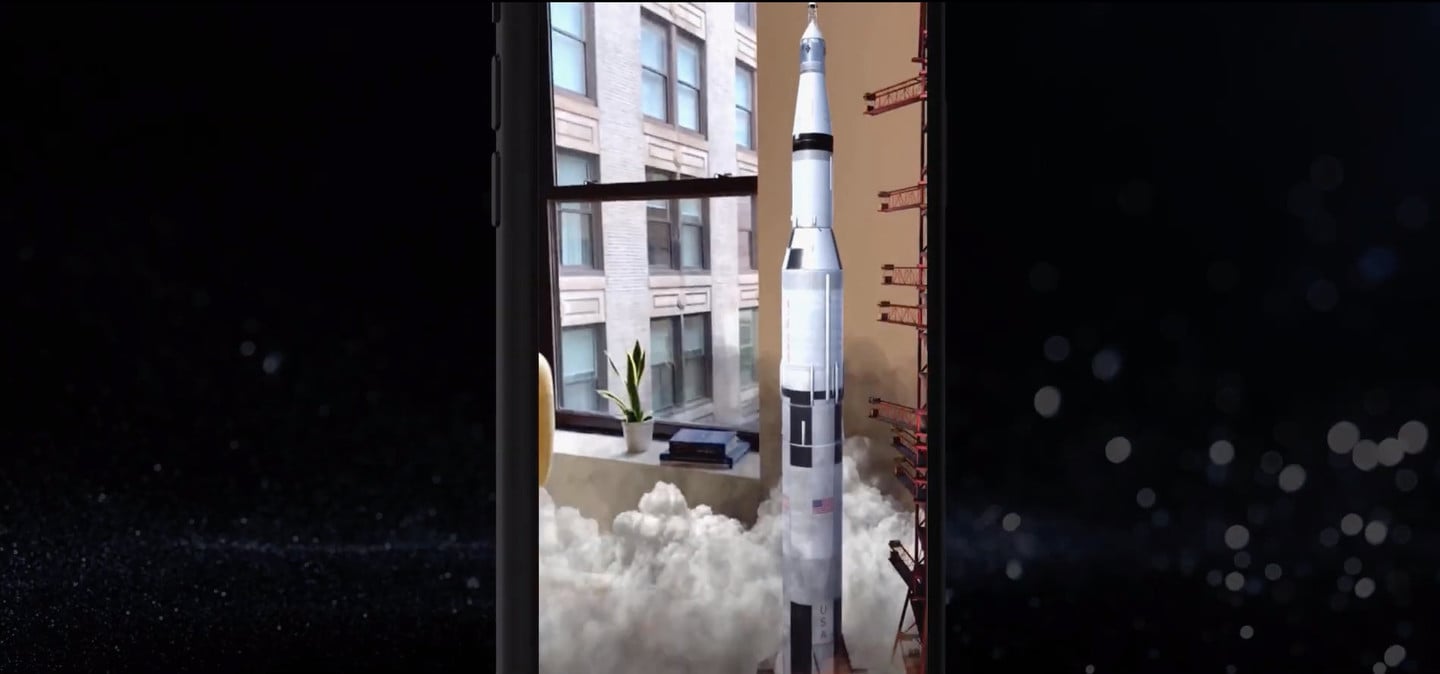 Relive Apollo 11 With Augmented Reality in JFK Moonshot