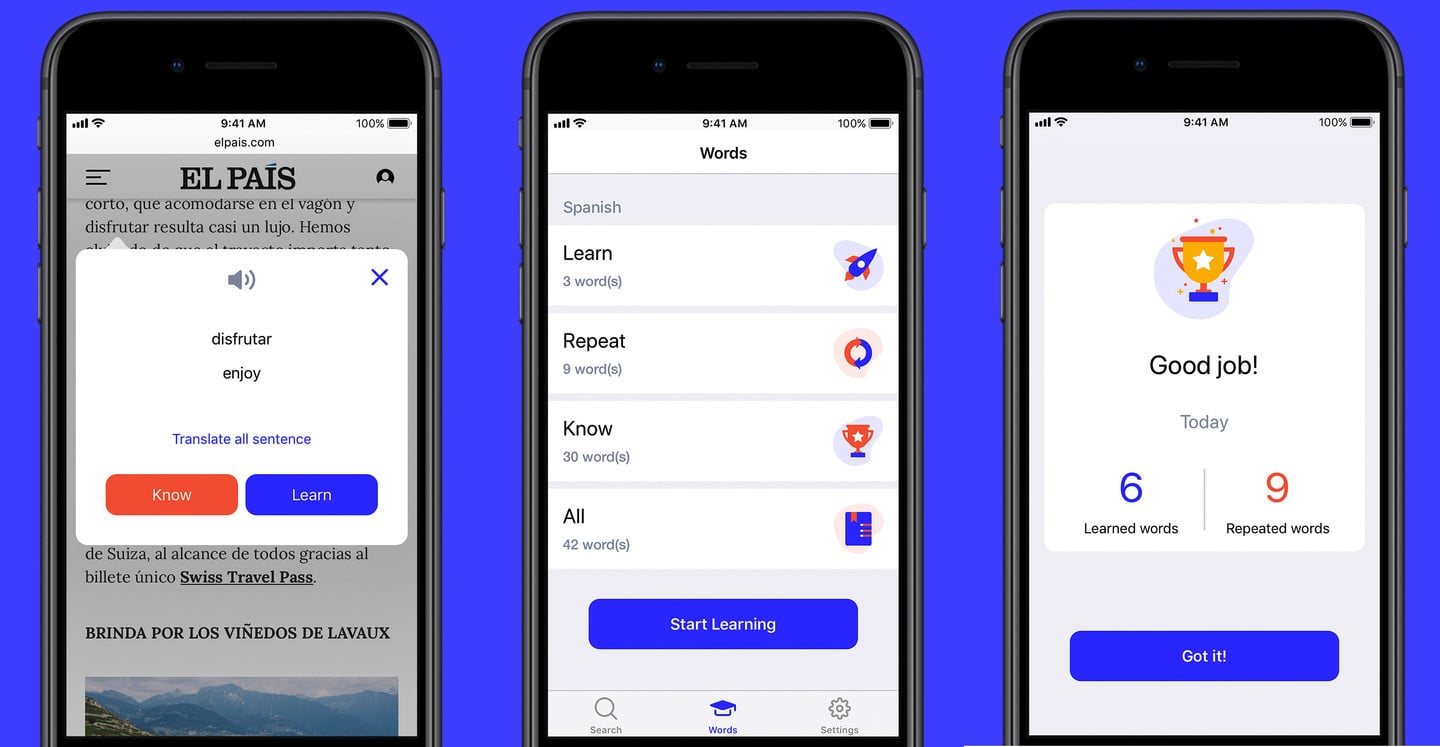 Lingram Helps You Learn a New Language in Context