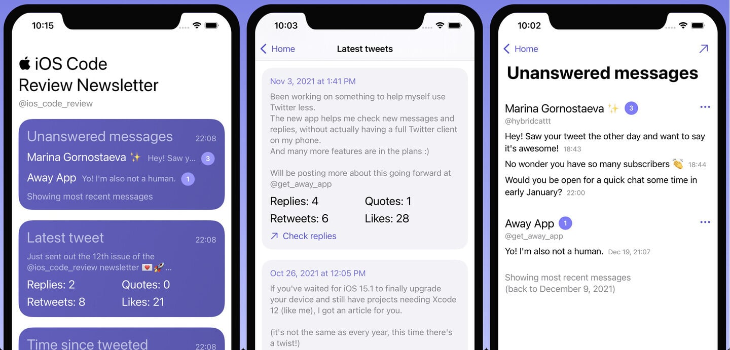 Away for Twitter Wants to Help You Use the Social Network Less