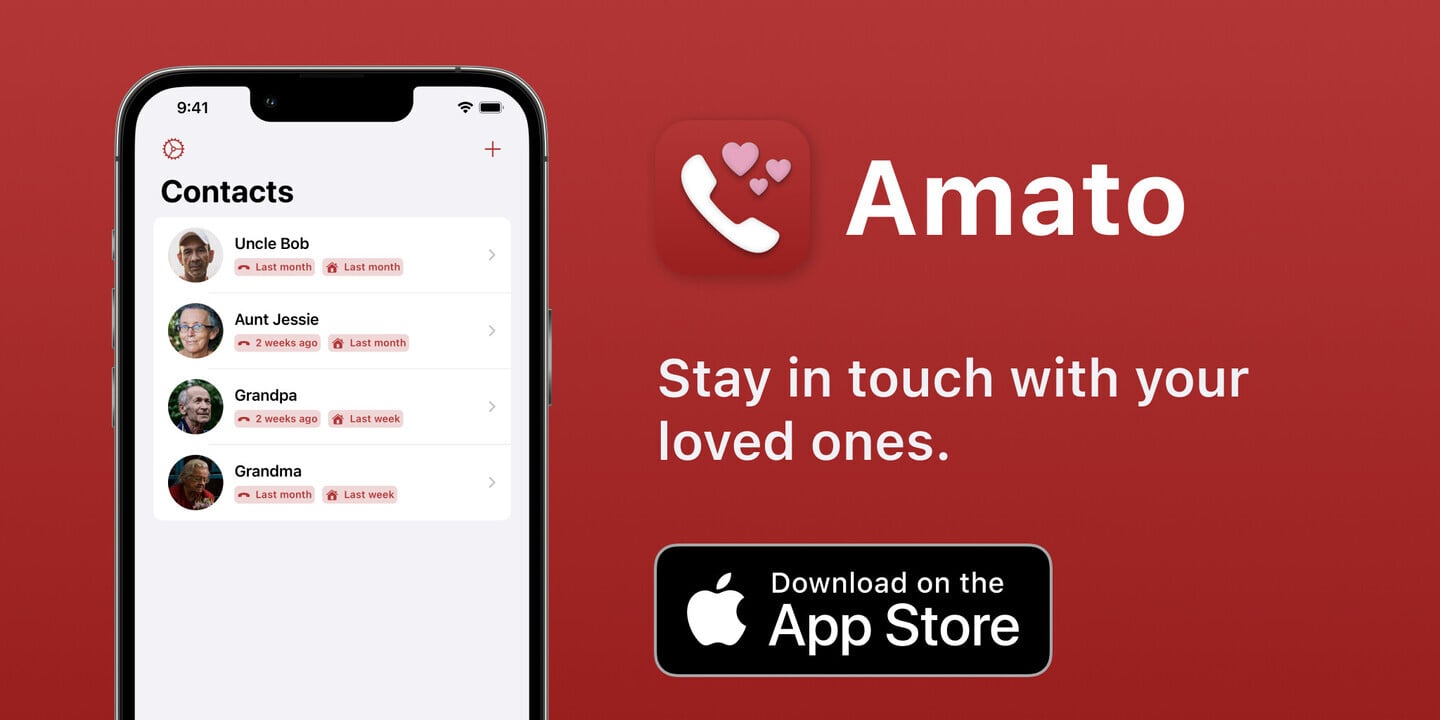 Amato Helps You Keep in Touch With Loved Ones No Matter Where They Are