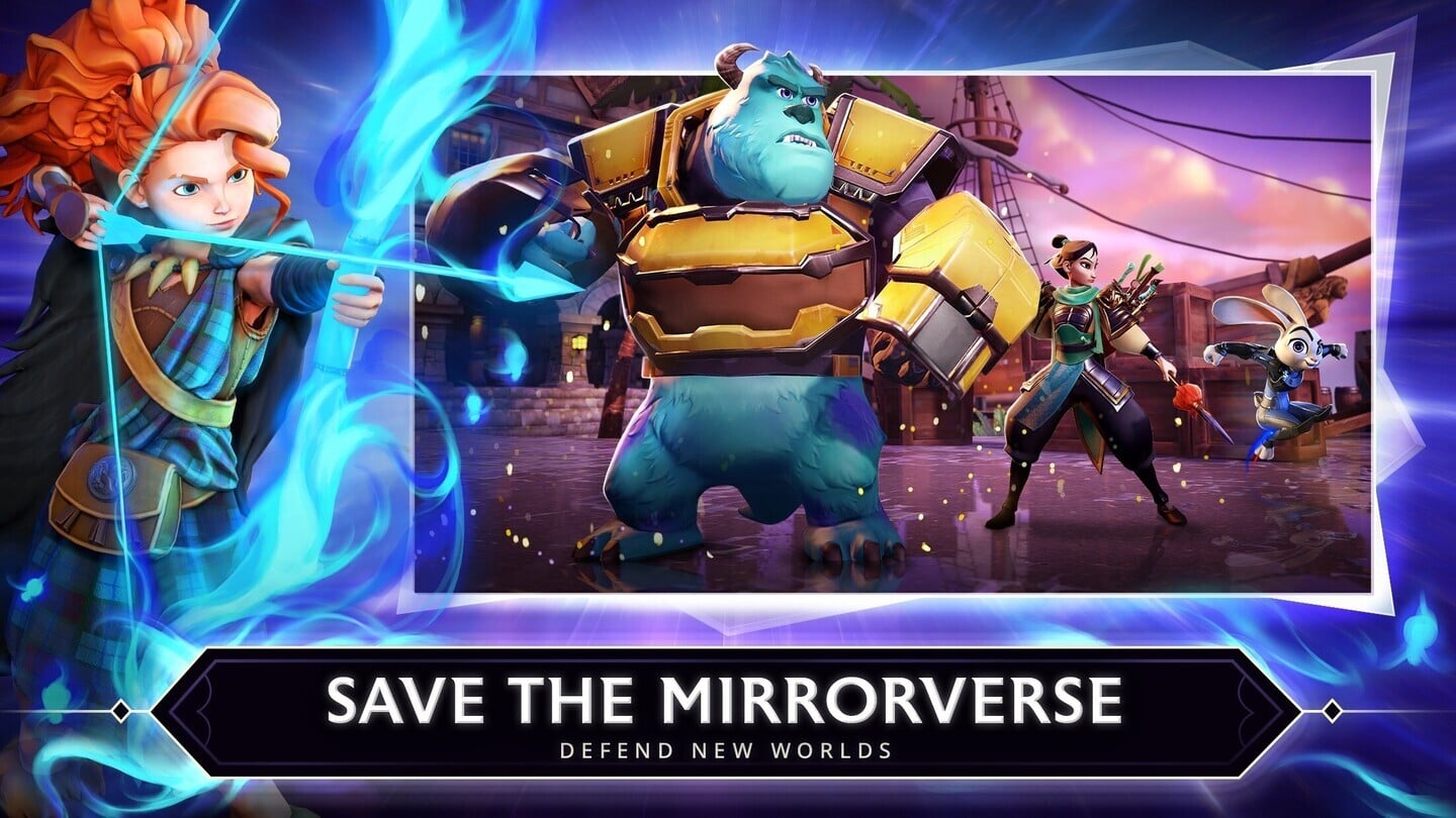 Enter a Unique World With Pixar and Disney Characters in the New RPG Disney Mirrorverse