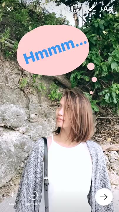 Instagram Stories mention