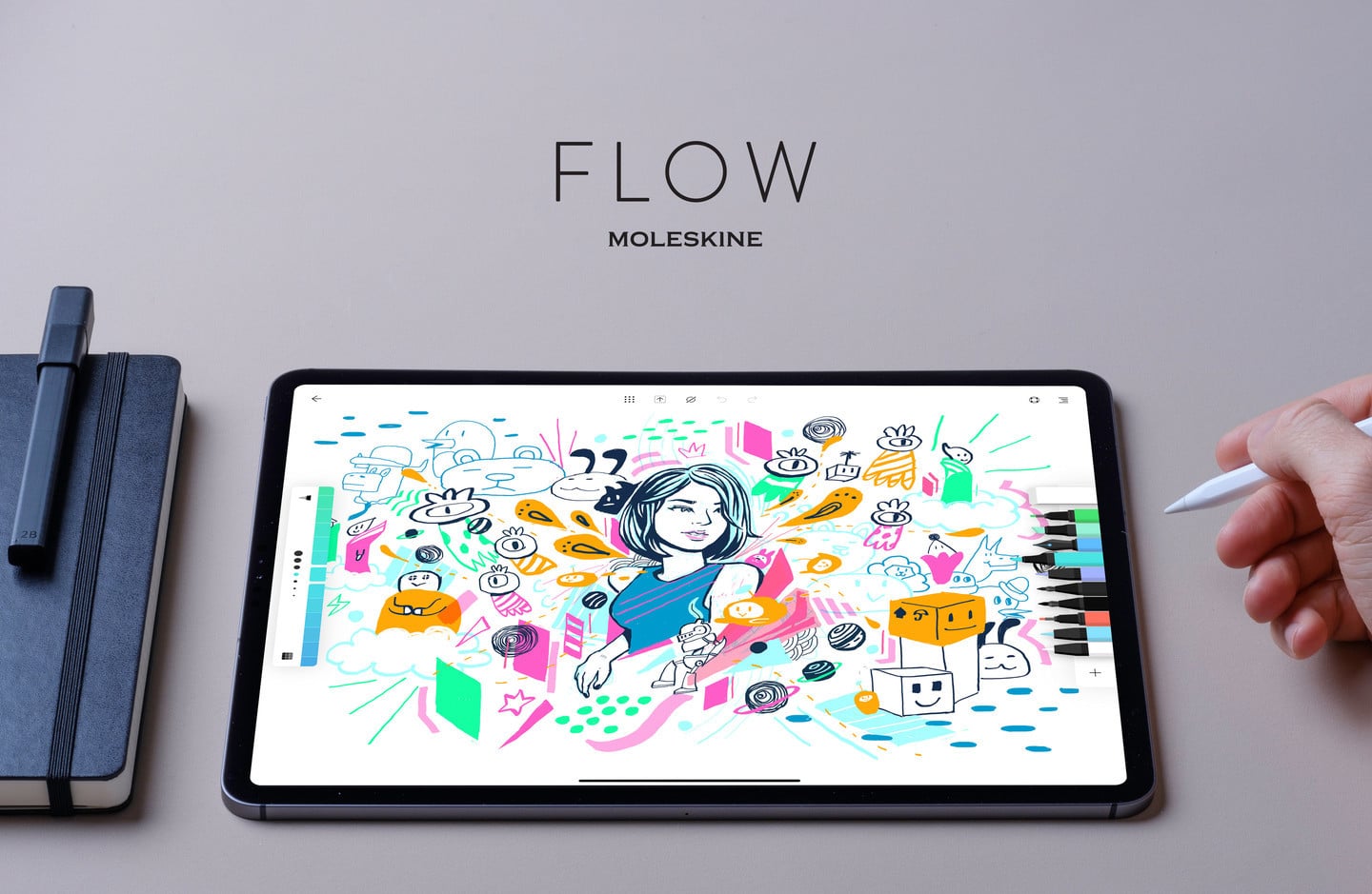 Flow by Moleskine Brings the Notebook Experience to Your iPad or iPhone