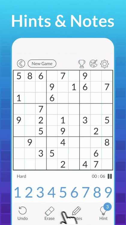 hard sudoku app