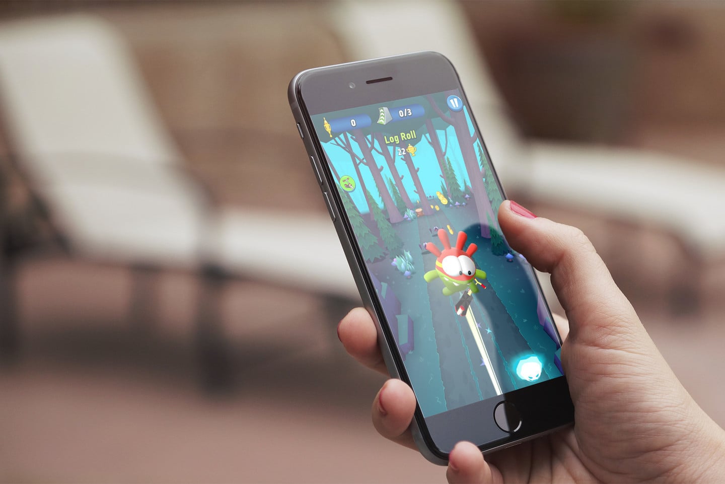 Join the Star of Cut the Rope in the New Om Nom: Run