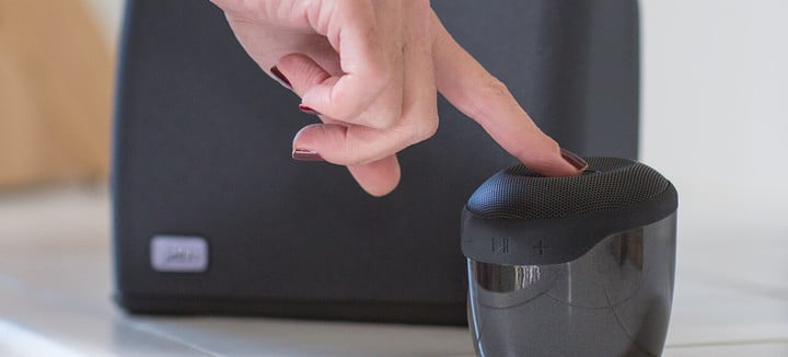 jam voice portable wifi and bluetooth speaker with amazon alexa