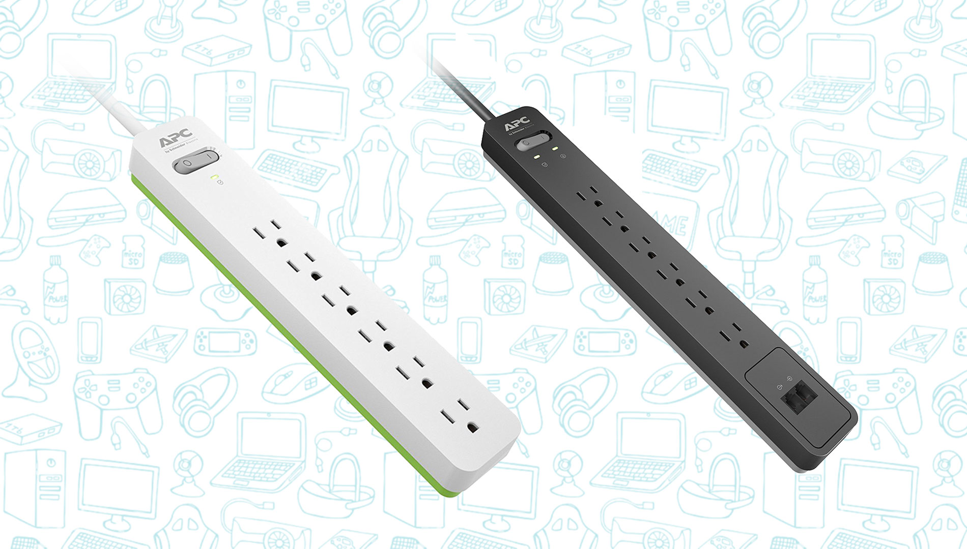 These APC Surge Protectors will Protect Your Electronics for Just 7