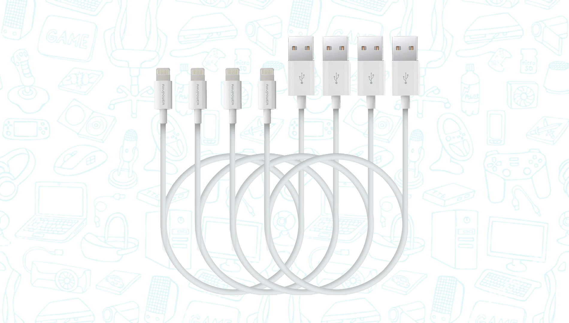 Get 4 MFICertified Lightning Cables for Just 20