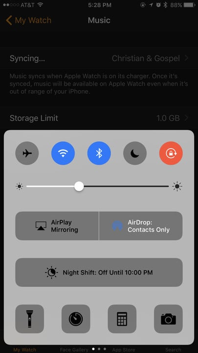 Bluetooth must be turned on, or this will never work. Swipe up from the bottom of the screen, and make sure the Bluetooth icon is colored blue.
