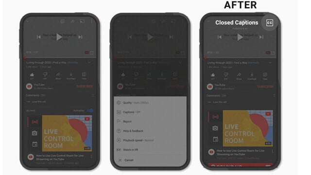 New Control Options Arriving on the YouTube App