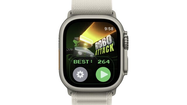 Robo Attack Shows That Apple Watch Gaming Truly Works