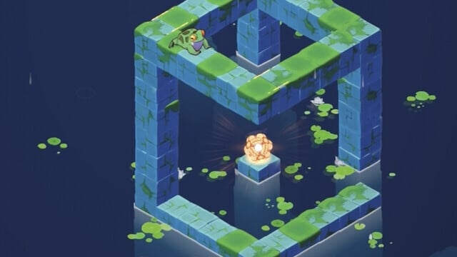 Monument Valley Fans Should Download the New Puzzler Frogblock