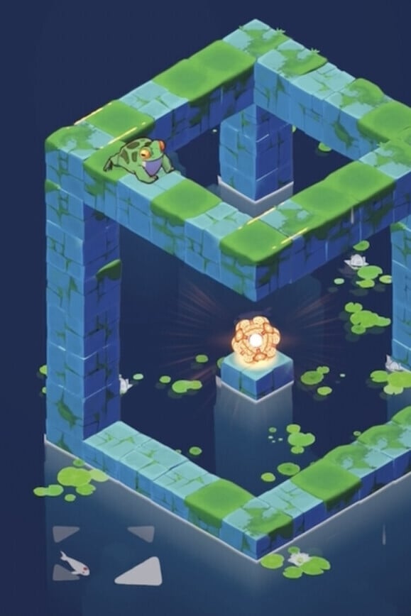Monument Valley Fans Should Download the New Puzzler Frogblock