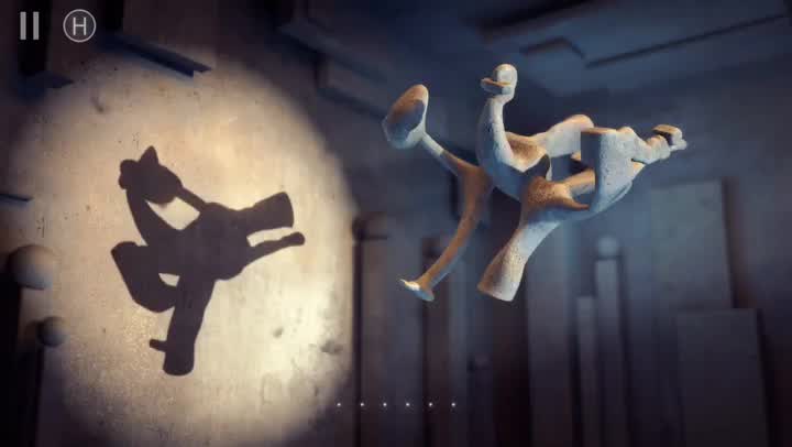 Use your imagination to the fullest in Shadowmatic, a relaxing puzzle game