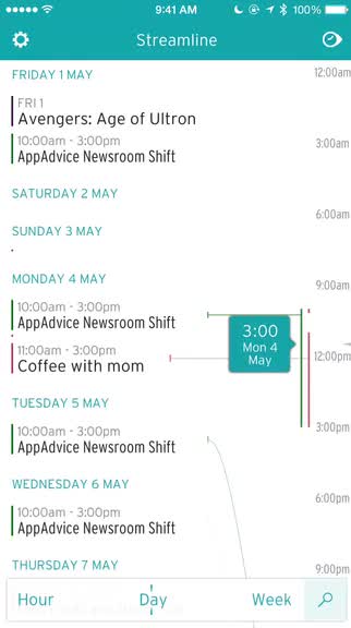 Streamline is a calendar app that brings a new approach on how you should see your schedule