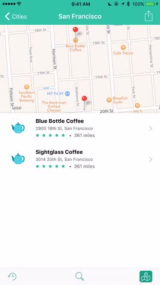 Track your current and future favorite spots with Placeboard