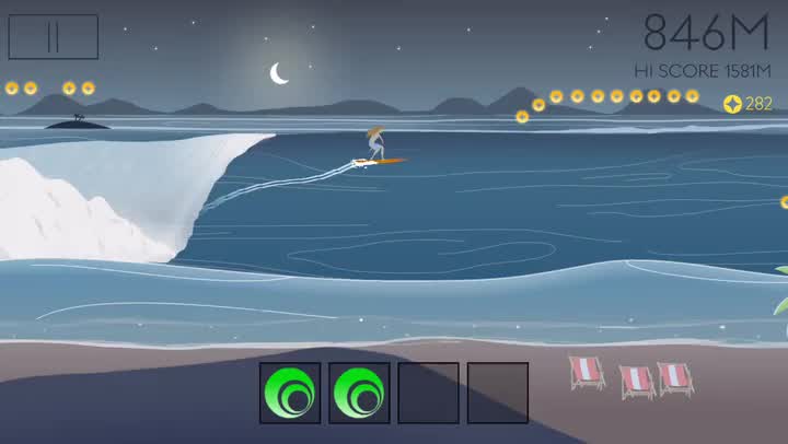 It's time to hit the beach in Go Surf - The Endless Wave